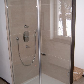 Ganzglasdusche barierrefrei